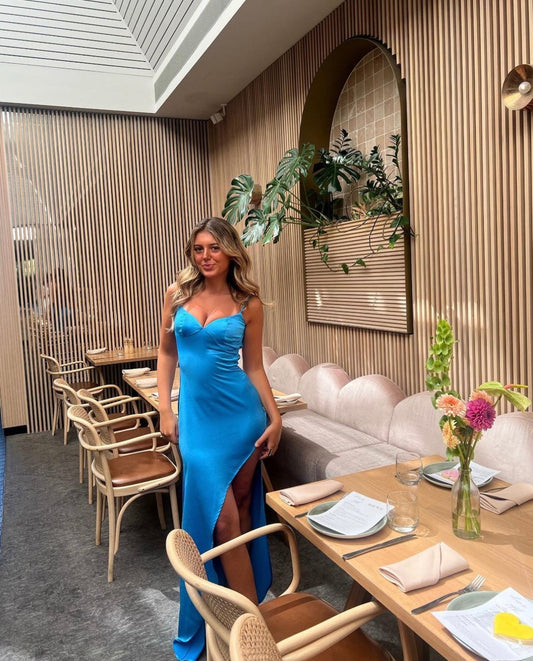 Hire Arcina Ori Amari Ocean Blue Dress.