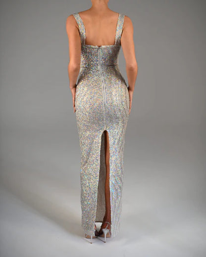 Hire Dollhouse Antonia Crystal Dress.