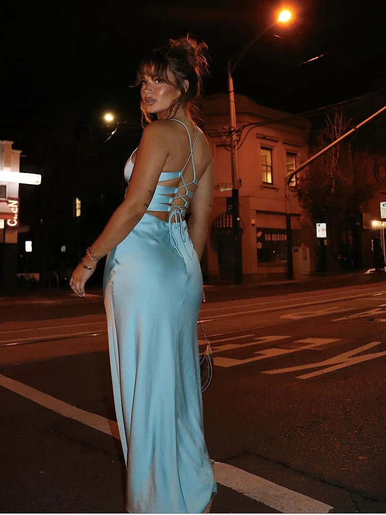 Hire Manning Cartel Time to Shine Sky Blue Dress.