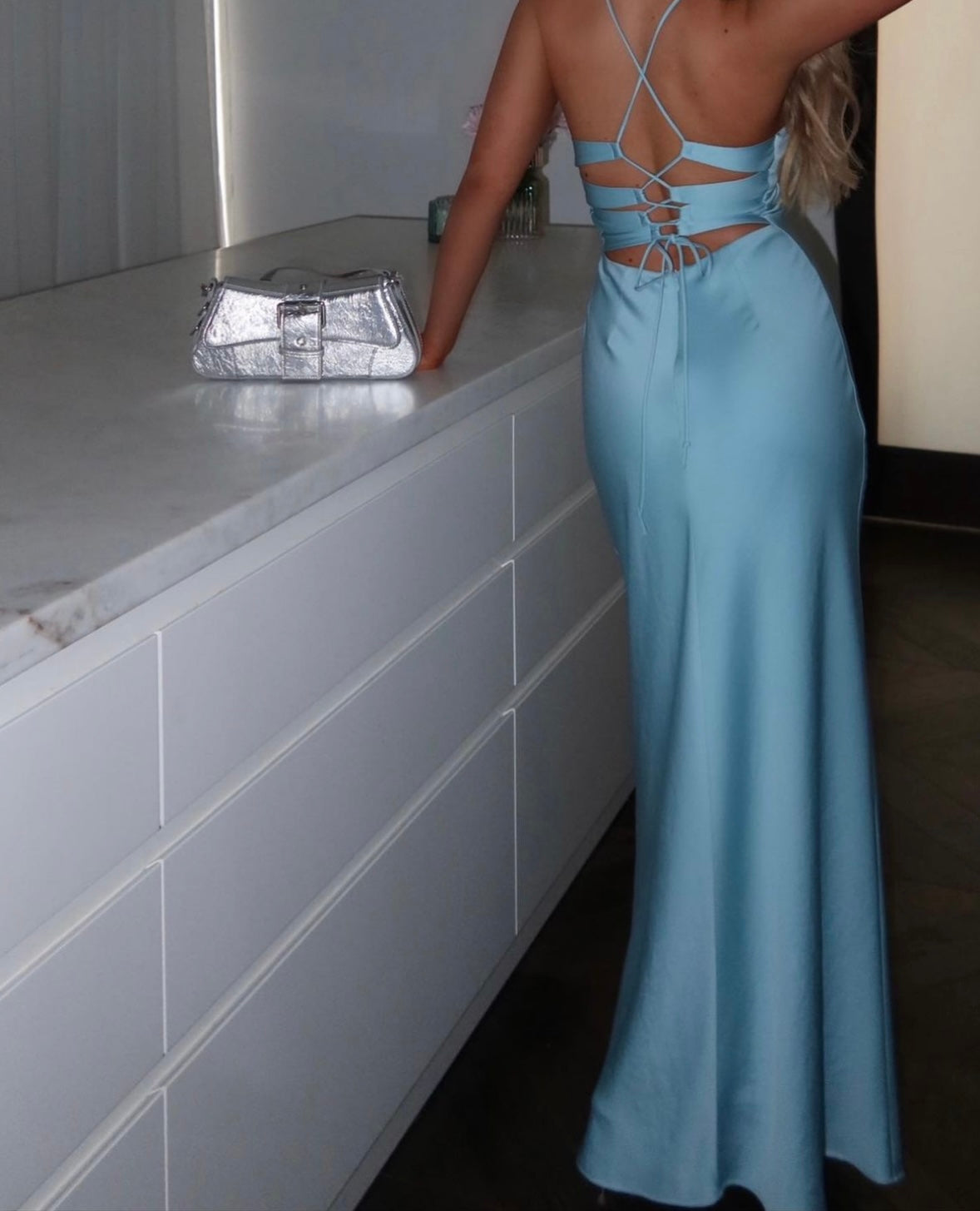 Hire Manning Cartel Time to Shine Sky Blue Dress.