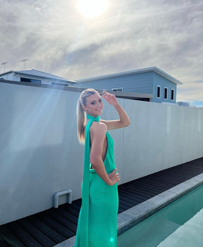 Hire Rat & Boa Azzara Chartreuse Dress.