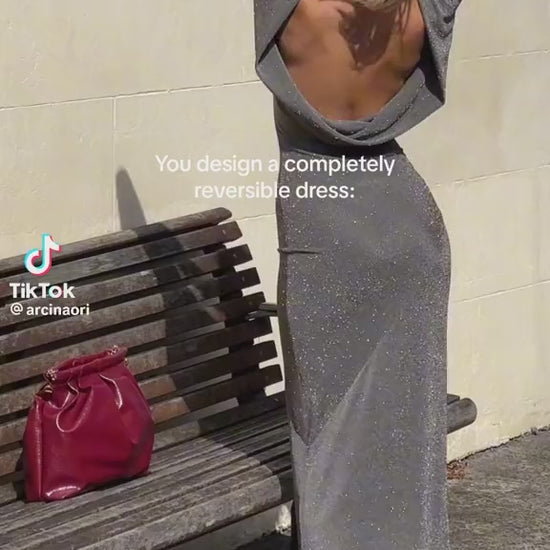 Hire Arcina Ori Jen Cool Grey Dress.