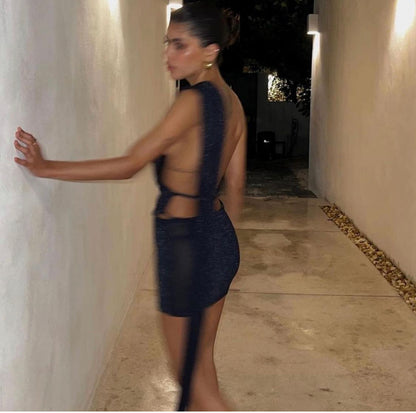Hire Aya Muse Bari Midnight Dress.