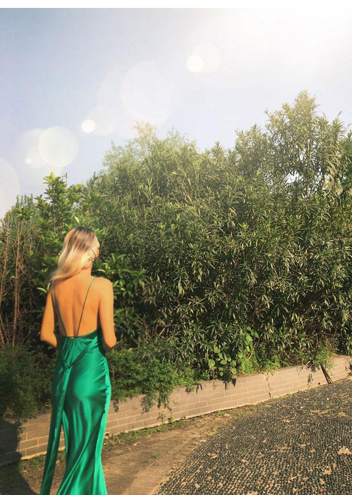 Hire Exclusive Clara Emerald Green Dress.