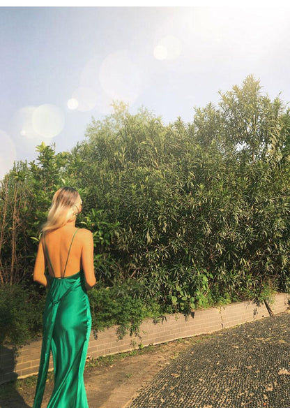 Hire Exclusive Clara Emerald Green Dress.