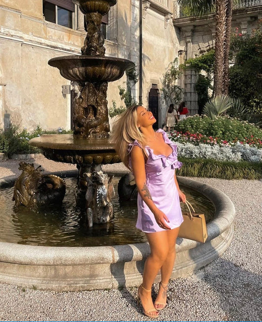 Hire House of CB Tink Orchid Dress.