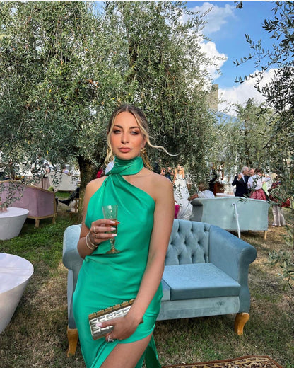Hire Rat & Boa Azzara Chartreuse Dress.